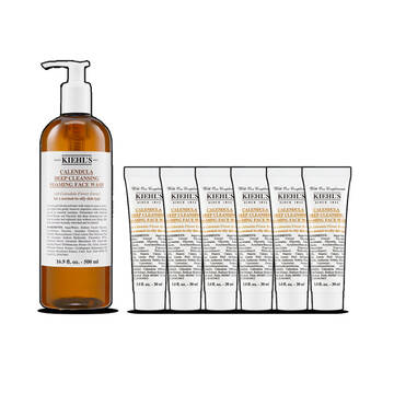 金盞花泡泡潔顏凝露500ml超級熱銷組(價值NT$4,286)