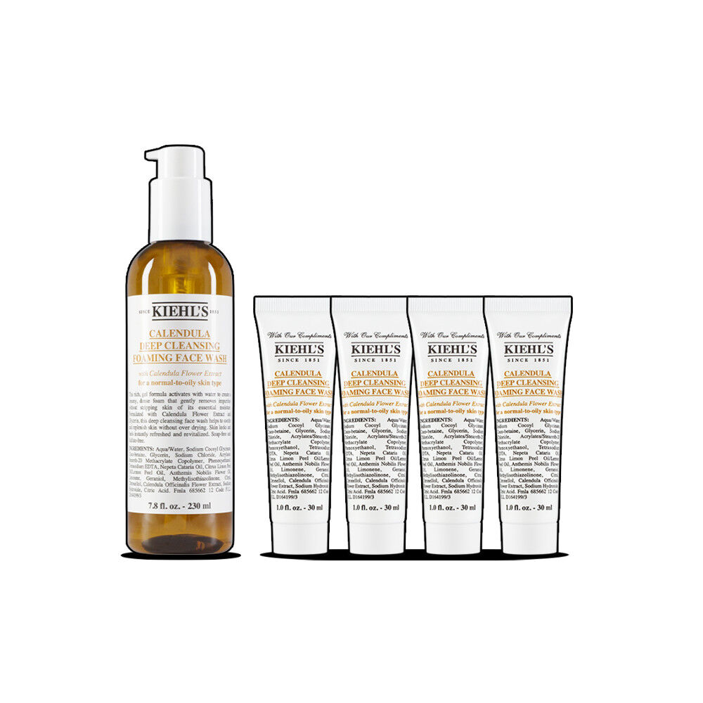 金盞花泡泡潔顏凝露230ml超級熱銷組(價值NT$2,206)