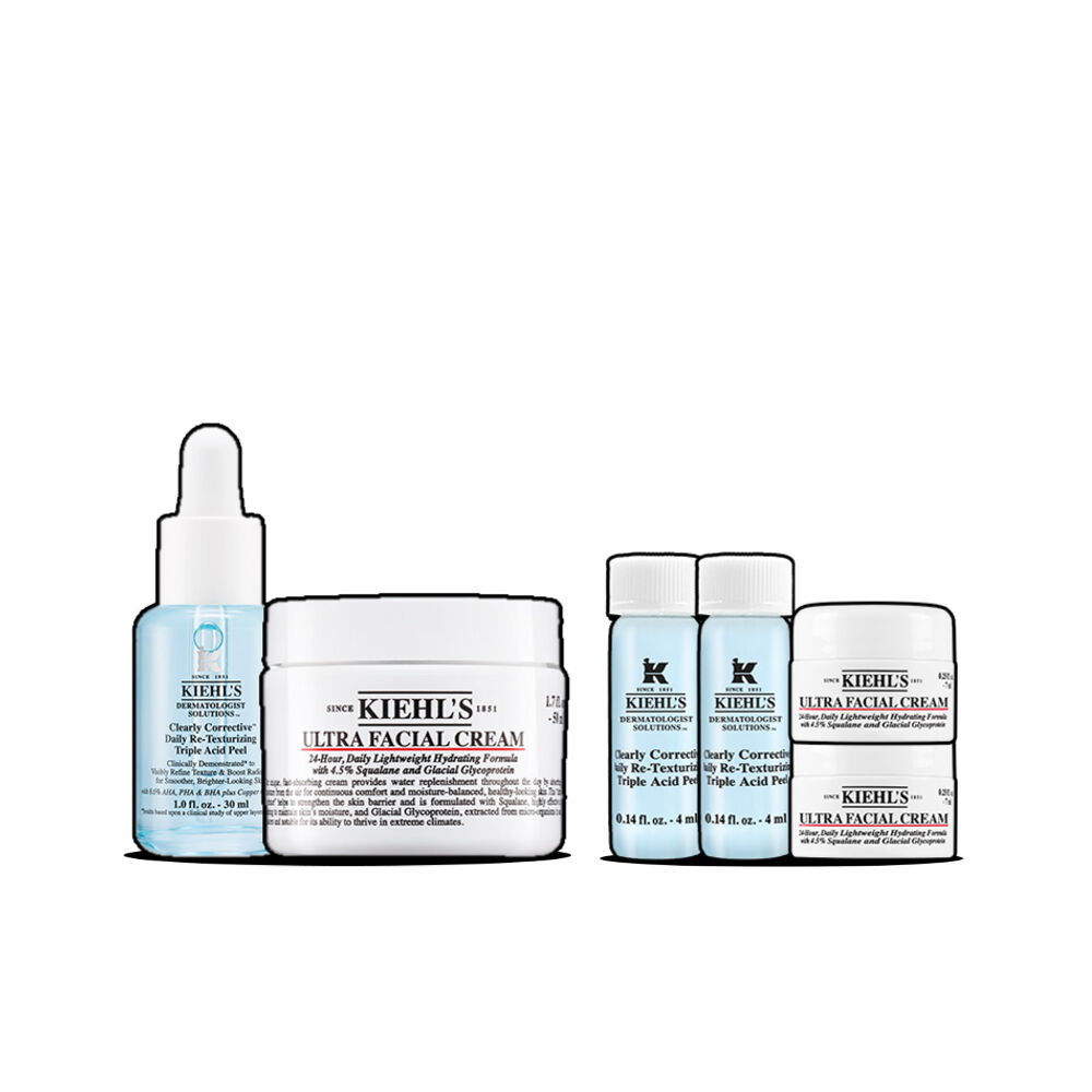 滿意保證雙星組-三酸精華30ml+冰河醣保濕霜50ml(價值NT$4,198)