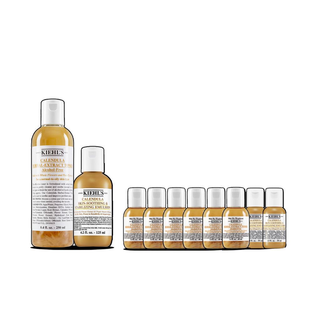 金盞花化妝水250ml+金盞花乳液超級雙星組(價值NT$6,146)