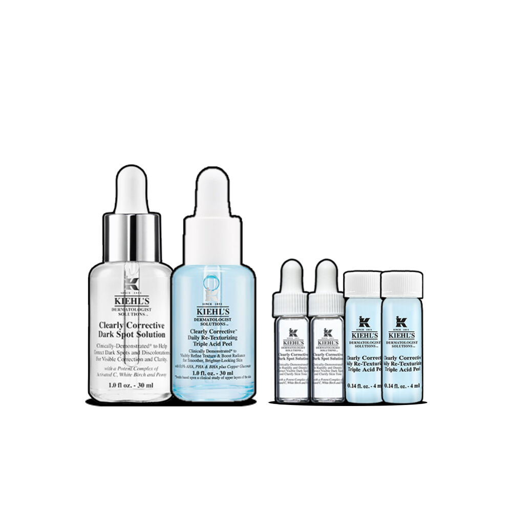 滿意保證雙星組--淡斑精華30ml+三酸精華30ml(價值NT$6,082)