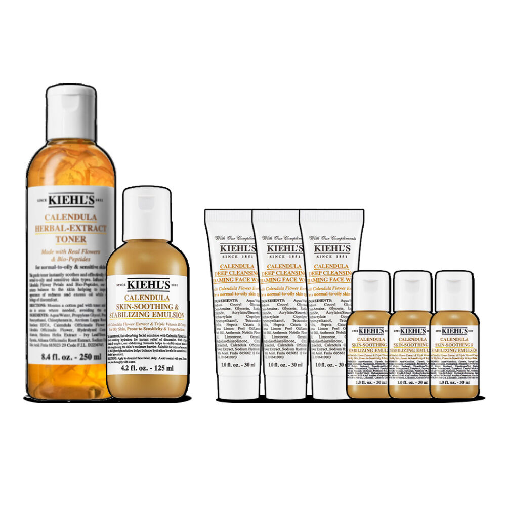 金盞花化妝水+金盞花B5乳液超級雙星組(價值NT$5,729)