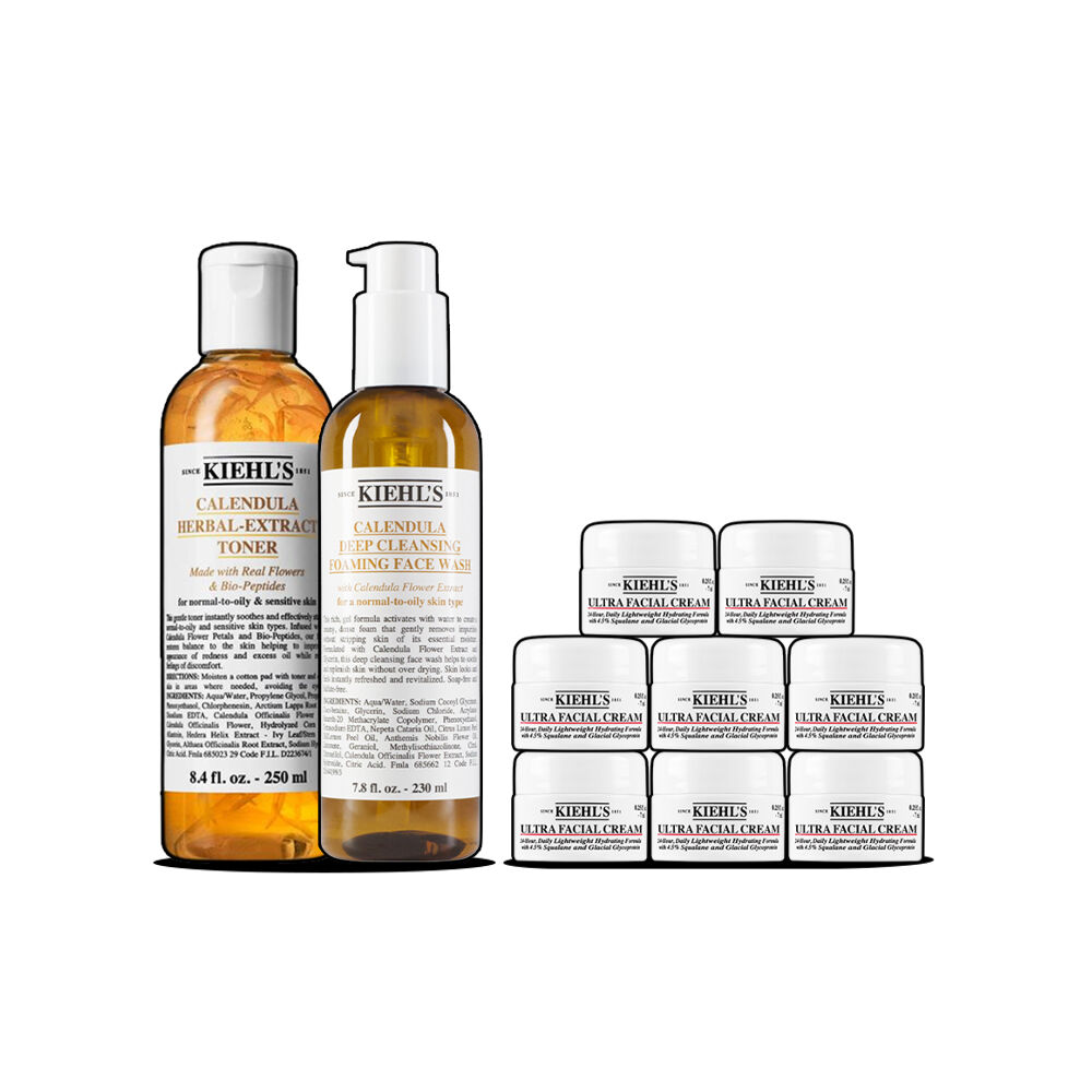 金盞花化妝水250ml+金盞花泡泡潔顏230ml超級雙星組(價值NT$4,456)