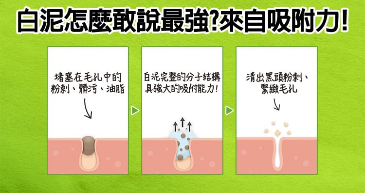亞馬遜白泥淨緻毛孔面膜