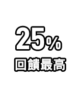 20%無上限