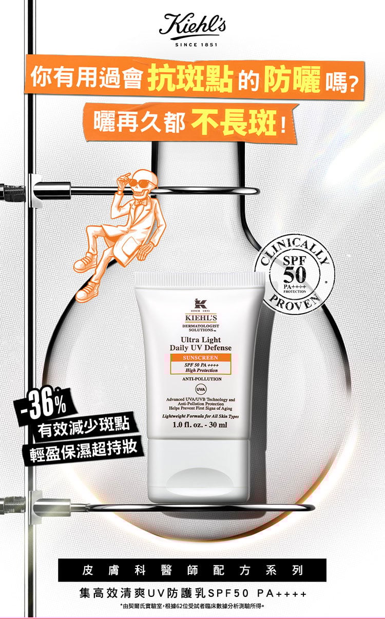 集高效清爽UV防護乳SPF50 PA++++​