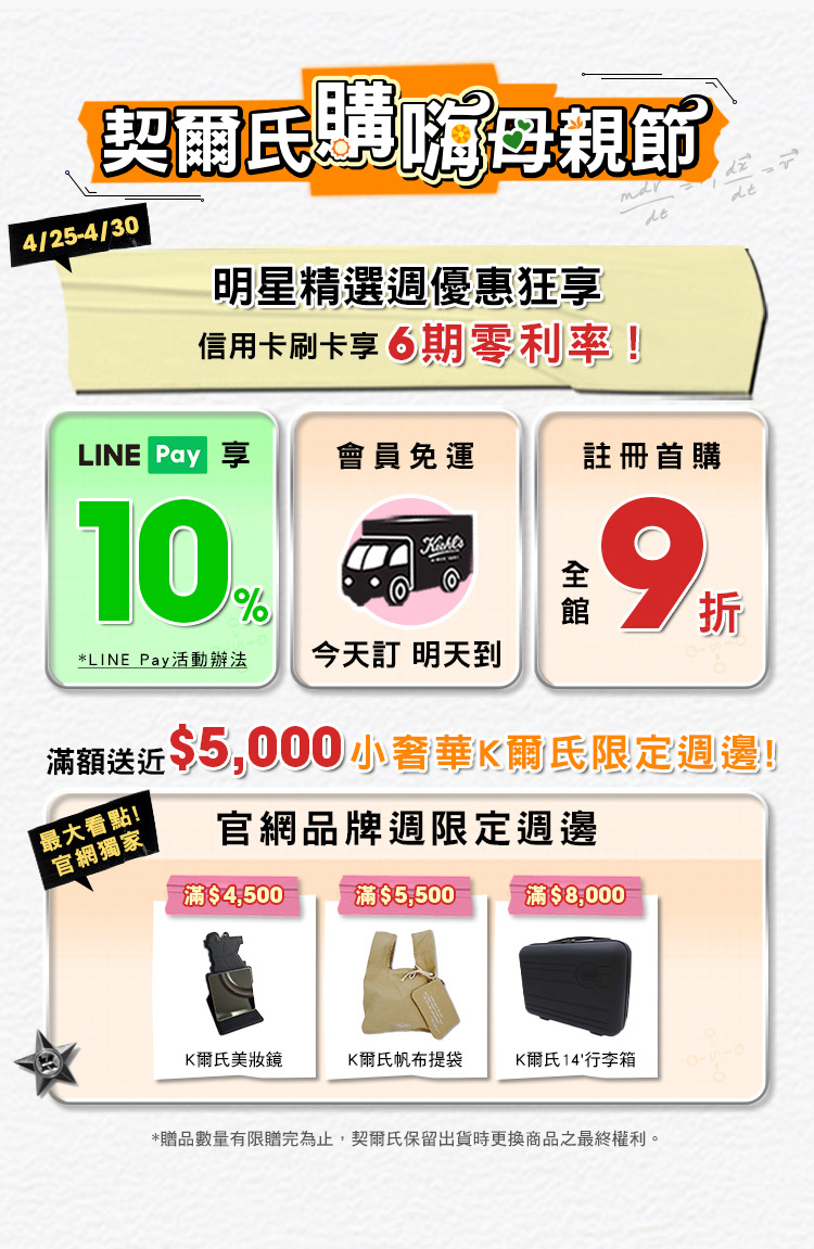 2025契爾氏購嗨母親節