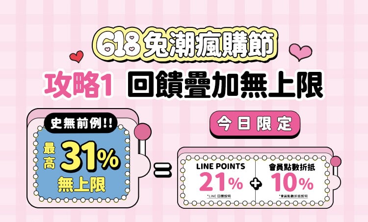 契爾氏 618兔潮瘋購節