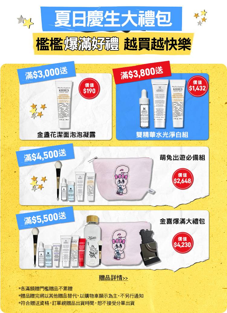 2026 契爾氏夏日潮玩慶生趴